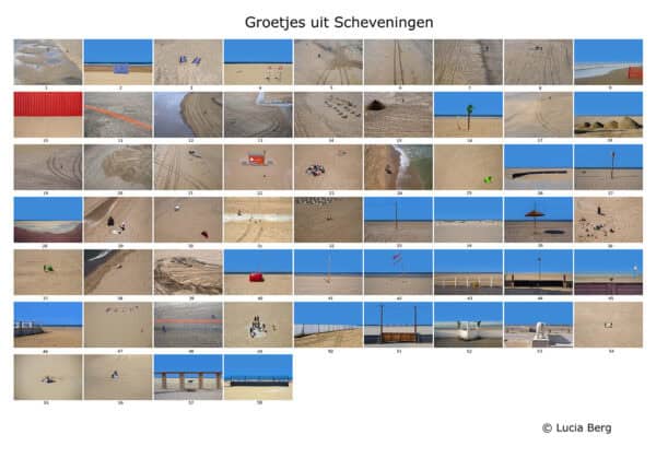 Set ansichtkaarten Groetjes uit Scheveningen