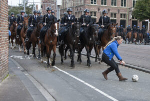 Prinsjesdag bal op straat